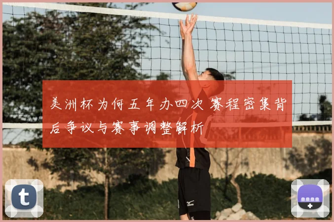 美洲杯为何五年办四次 赛程密集背后争议与赛事调整解析